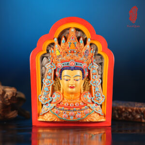 Sacred Jowo Rinpoche Large votive Tsa-Tsa An Authentic Depiction of Buddha Shakyamuni at Age 12
