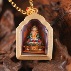 Vairocana Buddha Shrine-Shaped Tsa-Tsa Inspired by Mahāvairocana, A Sacred Symbol of Protection, Wisdom, and Enlightenment